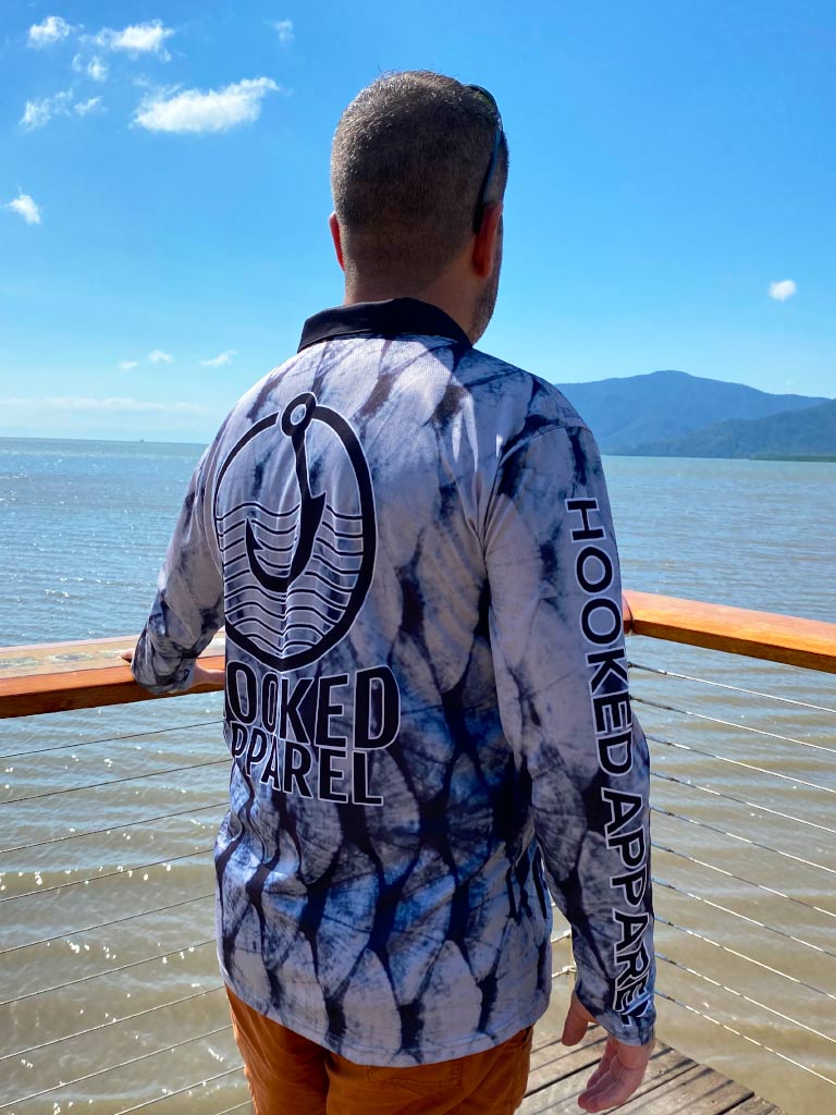 Men's Silver Scaled Fishing Shirts